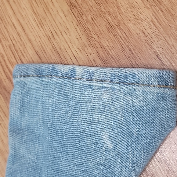 Levis Denizon Taper Distressed Jeans Size 12 - Picture 5 of 12